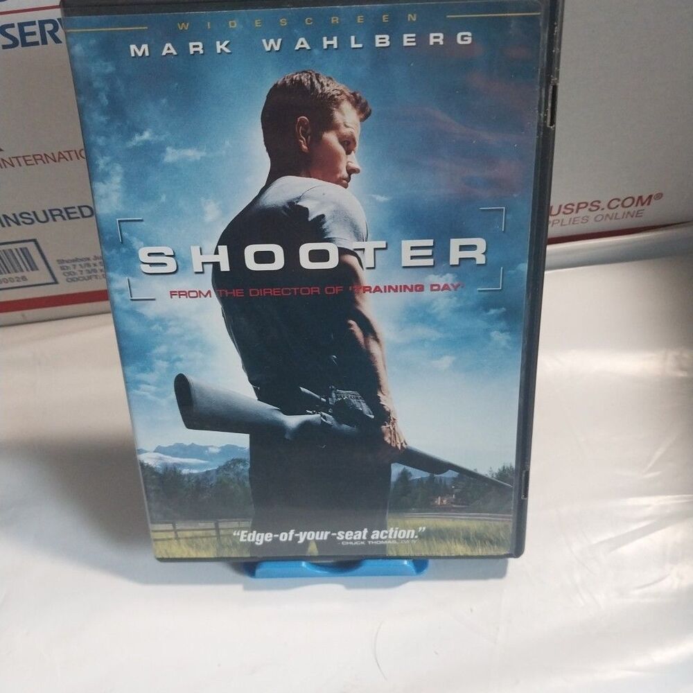 Shooter DVD 2007 Widescreen Thriller Action Mark Wahlberg